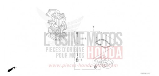 CARBURETOR O.P. KIT CRF150RBN de 2022